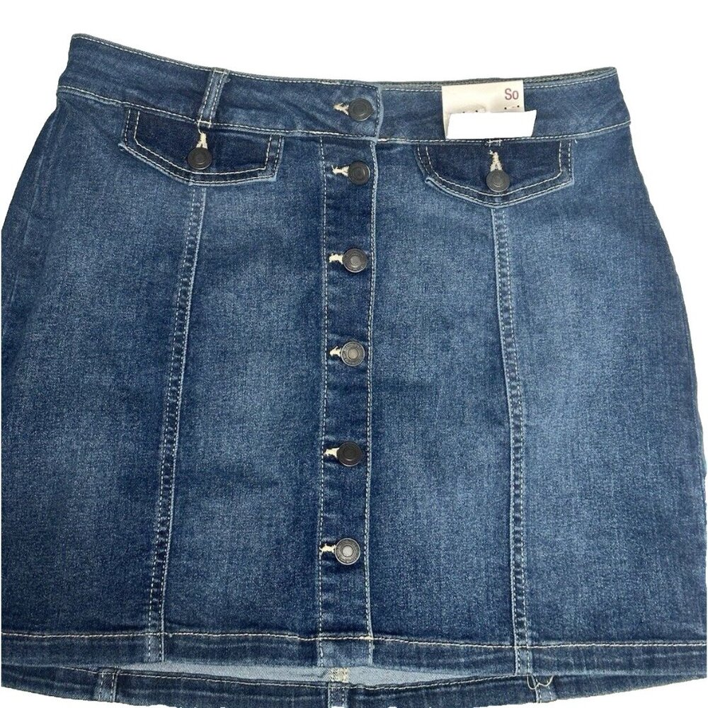 SO Denim mini skirt NWT